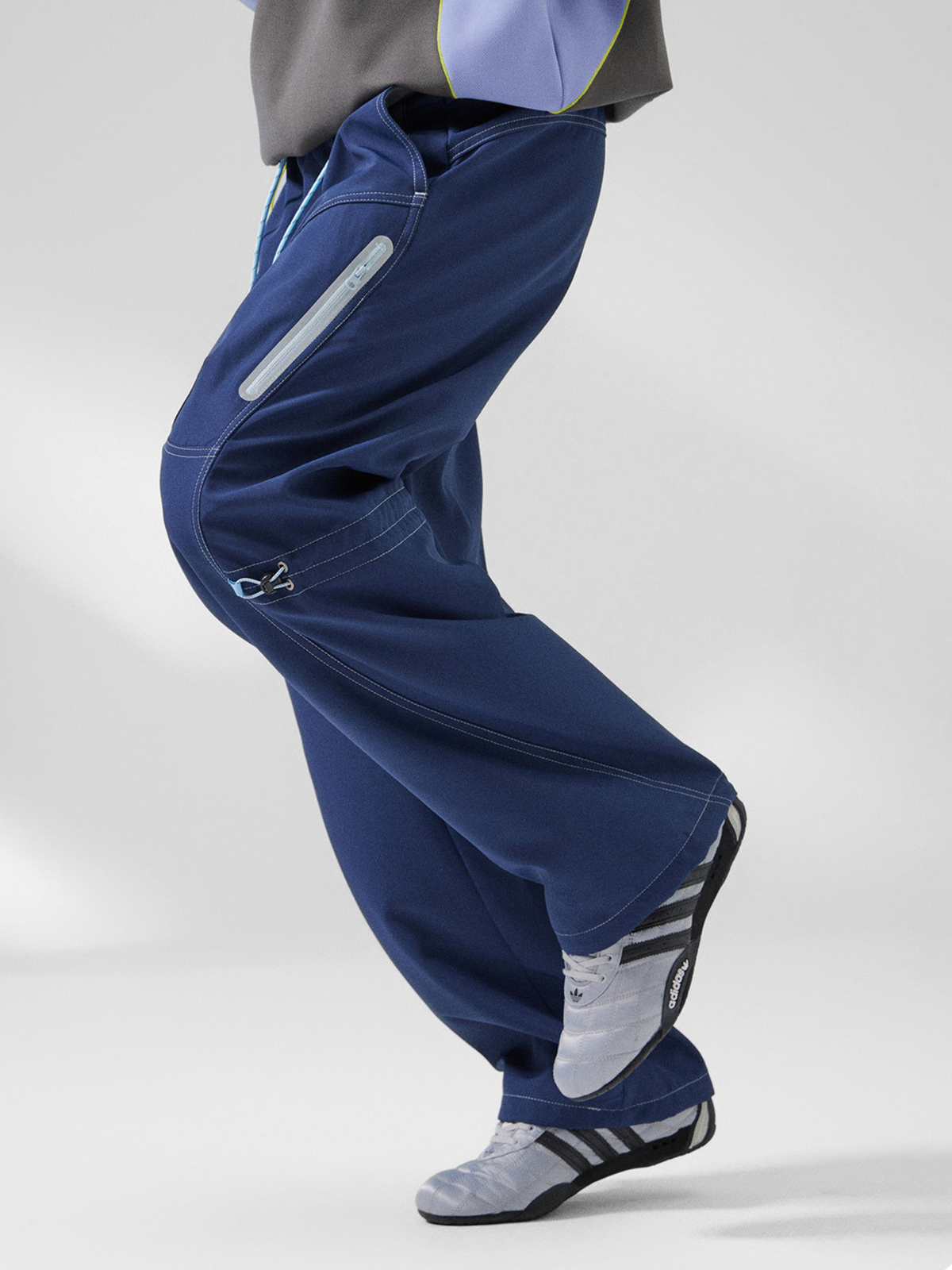 ScreeRun – Wasserabweisende, schnelltrocknende Unisex-Softshell-Fallschirmspringerhose
