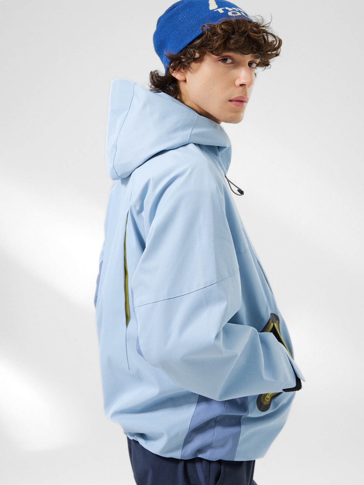 Ashrun – Unisex 8000 mm wasserdichte reflektierende Shell-Jacke