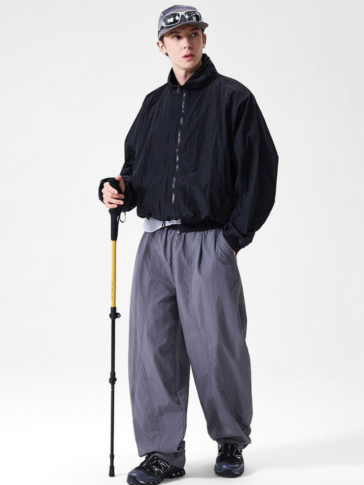 Earthline – UPF200+ wasserabweisende, atmungsaktive Jacke mit Stehkragen