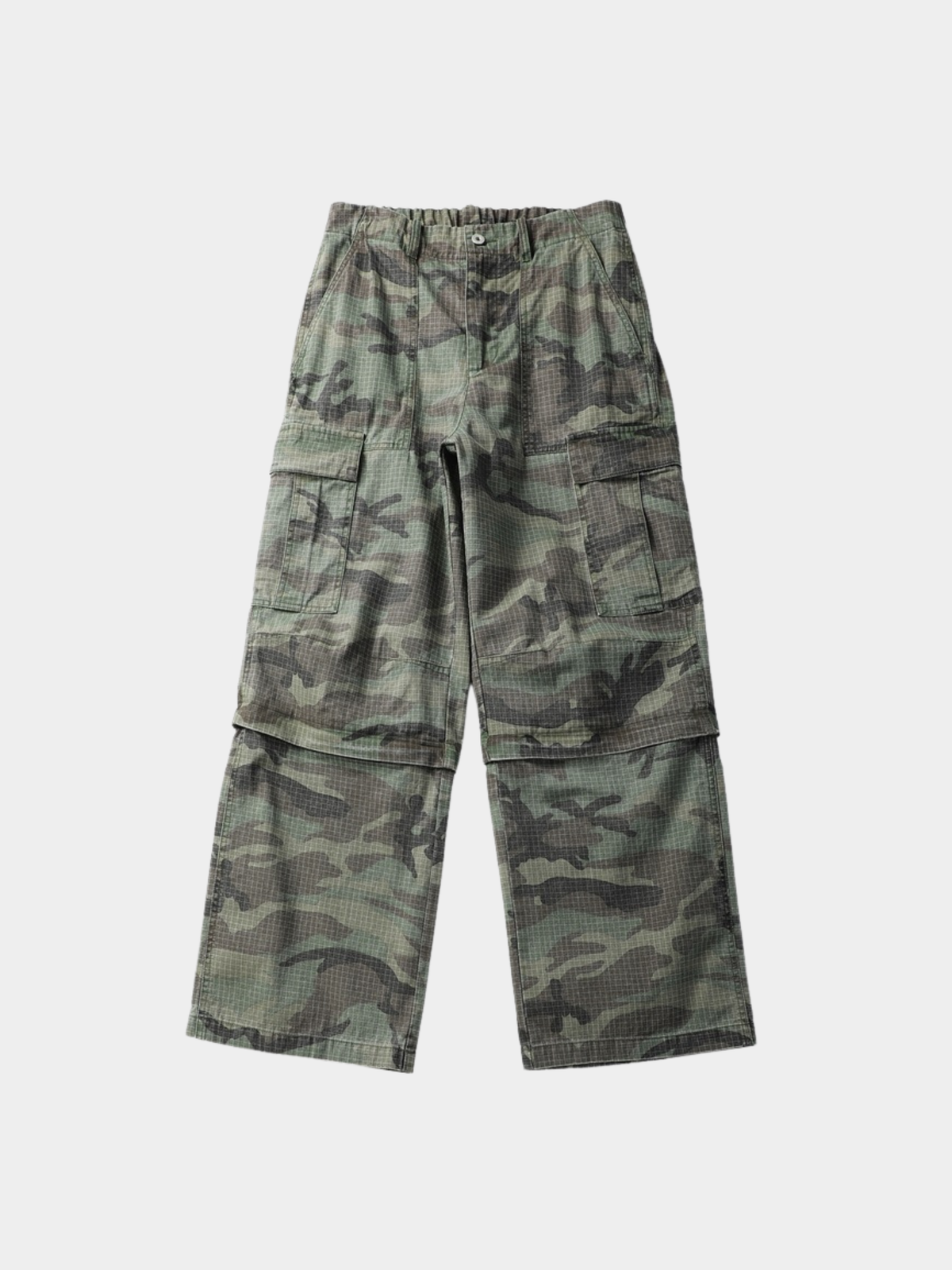 OwlRidge – Herren-Camo-Cargohose mit abnehmbaren Beinen