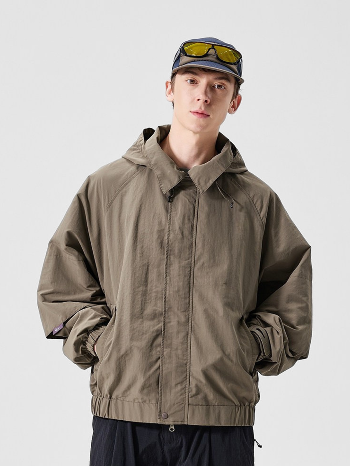 CampTarp – Wasserabweisende, winddichte Unisex-Wanderjacke