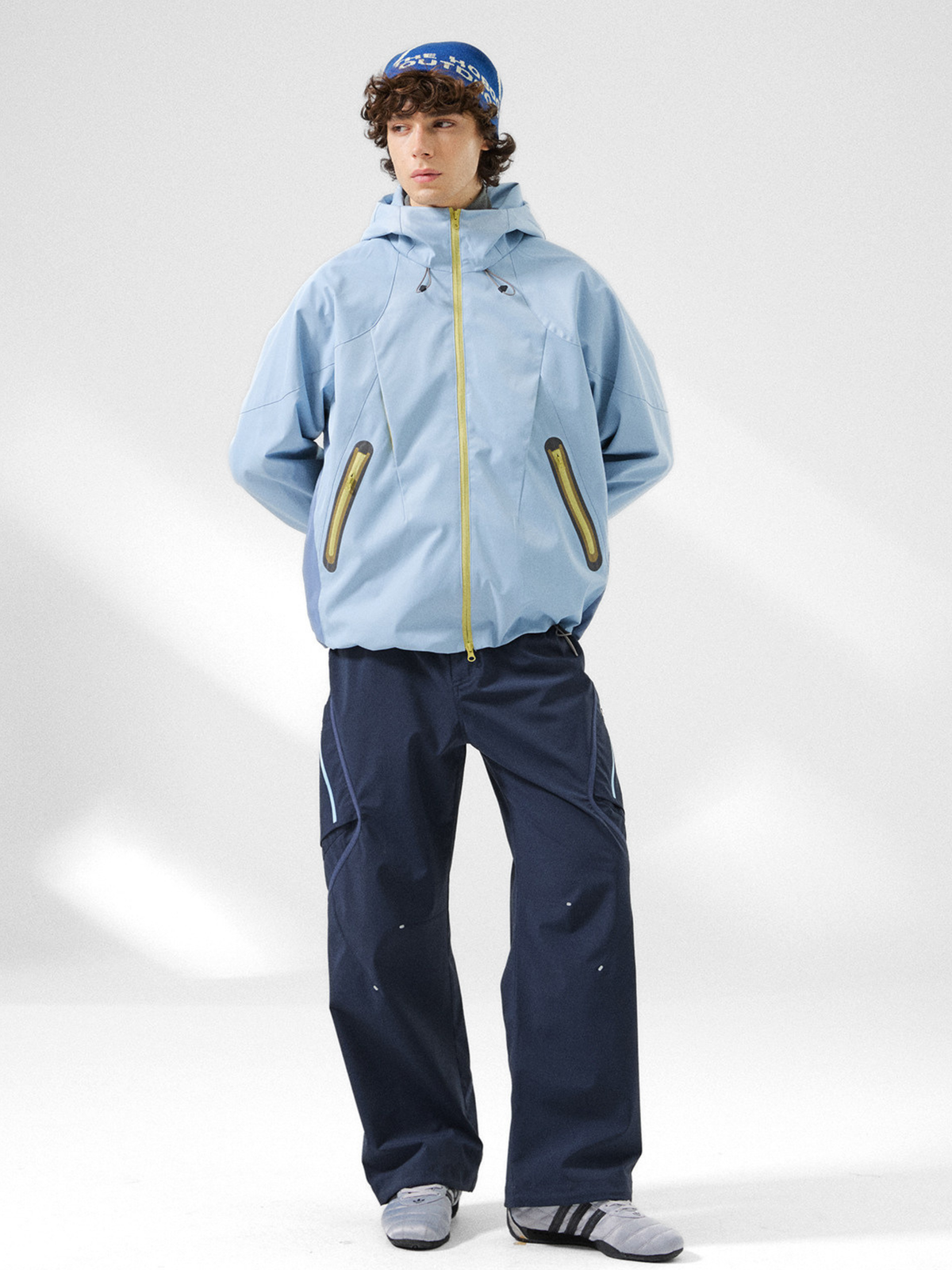 Ashrun – Unisex 8000 mm wasserdichte reflektierende Shell-Jacke