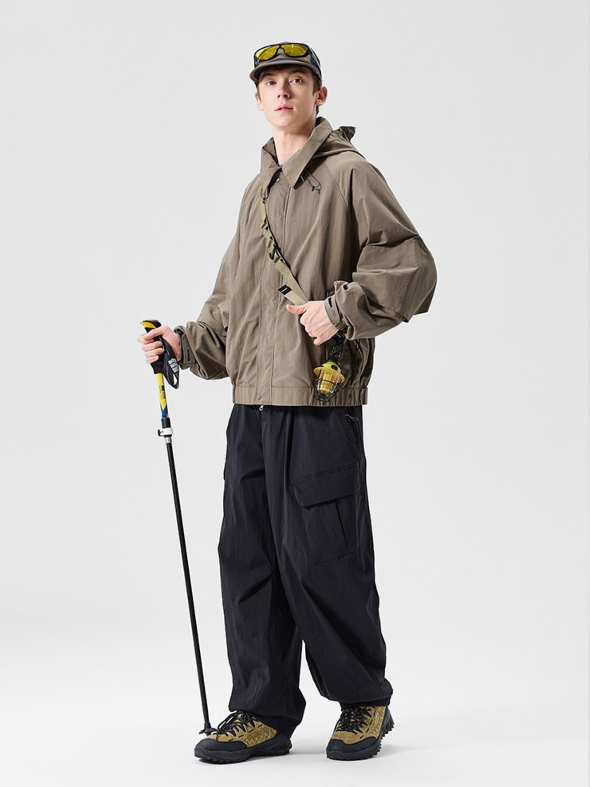 CampTarp – Wasserabweisende, winddichte Unisex-Wanderjacke