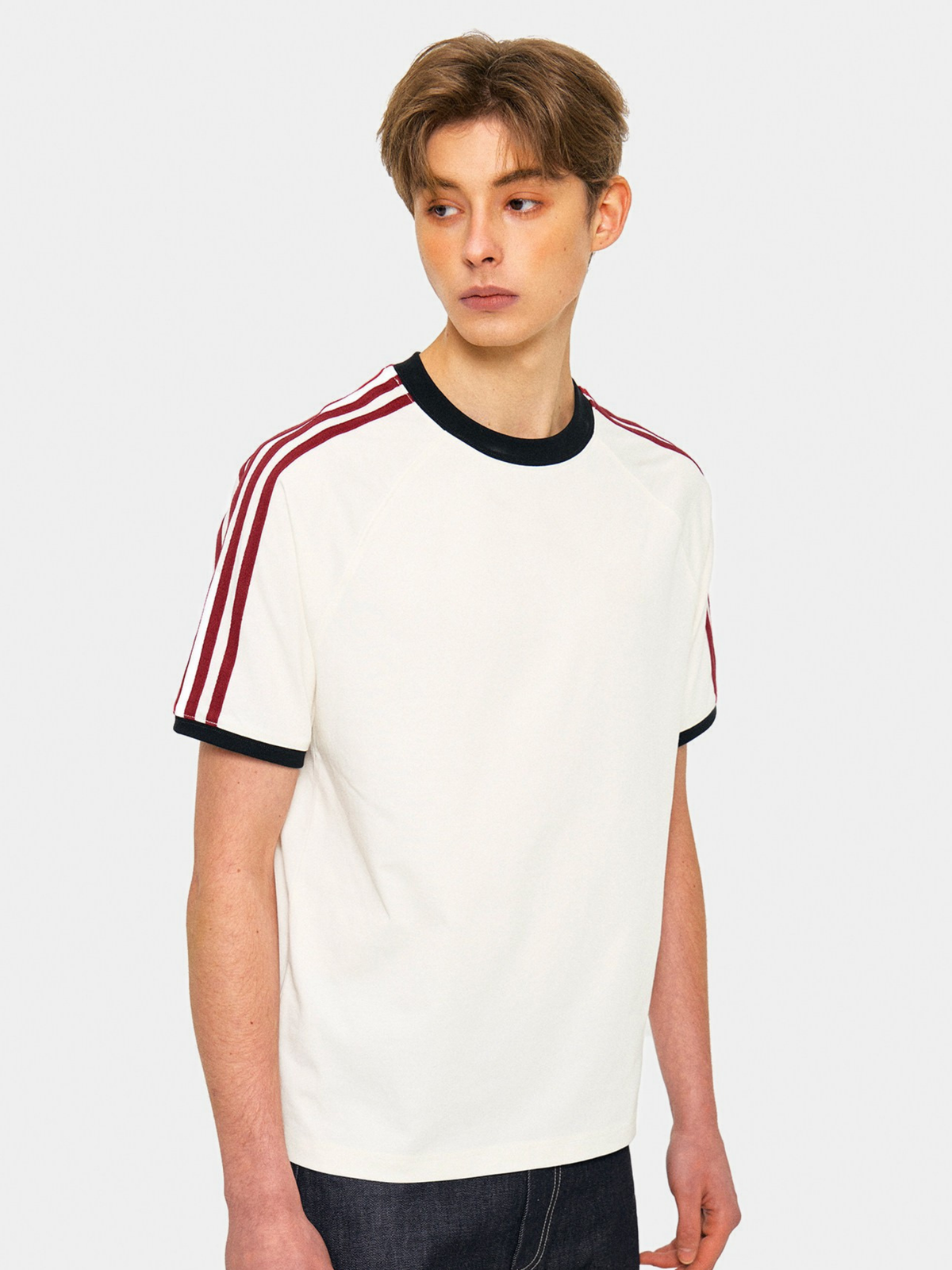 Dusttrail – Unisex Colorblock-T-Shirt mit kühlenden Streifen und schnelltrocknendem Material