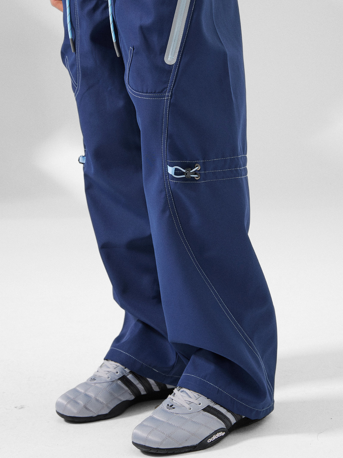 ScreeRun – Wasserabweisende, schnelltrocknende Unisex-Softshell-Fallschirmspringerhose