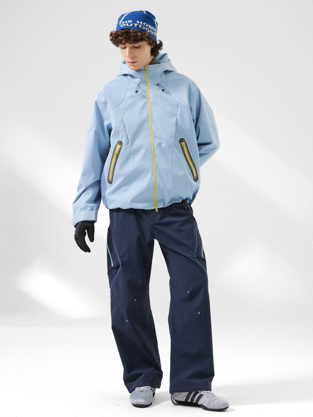 Ashrun – Unisex 8000 mm wasserdichte reflektierende Shell-Jacke