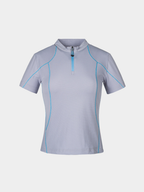 ChillChair - Women's Quick-Dry Antibacterial Half-Zip Performance T-Shirt