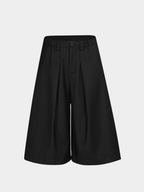 Thunderbark - Women's Wrinkle-Resistant Wide-Leg Cropped Pants