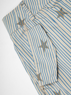 Ashflow - Women's Striped Star Print Cargo Pants