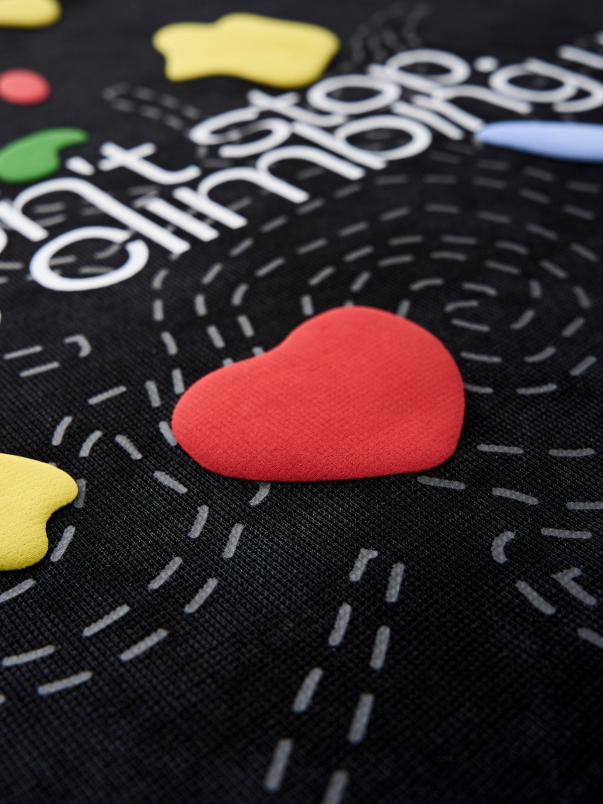 CoolVent – Kletter-T-Shirt mit Grafik-Print, kurzärmelig