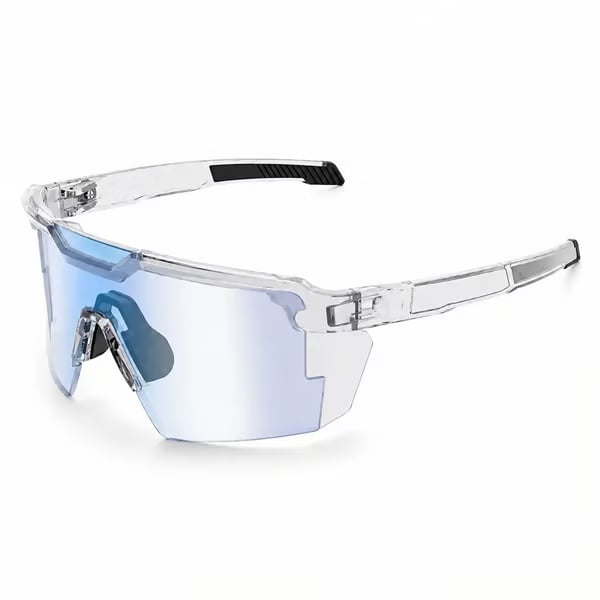 👓☀️UV400 Photochrome, polarisierte Schutzbrille – 🥇Stoßfeste Brille für Outdoor-Sport & Arbeit