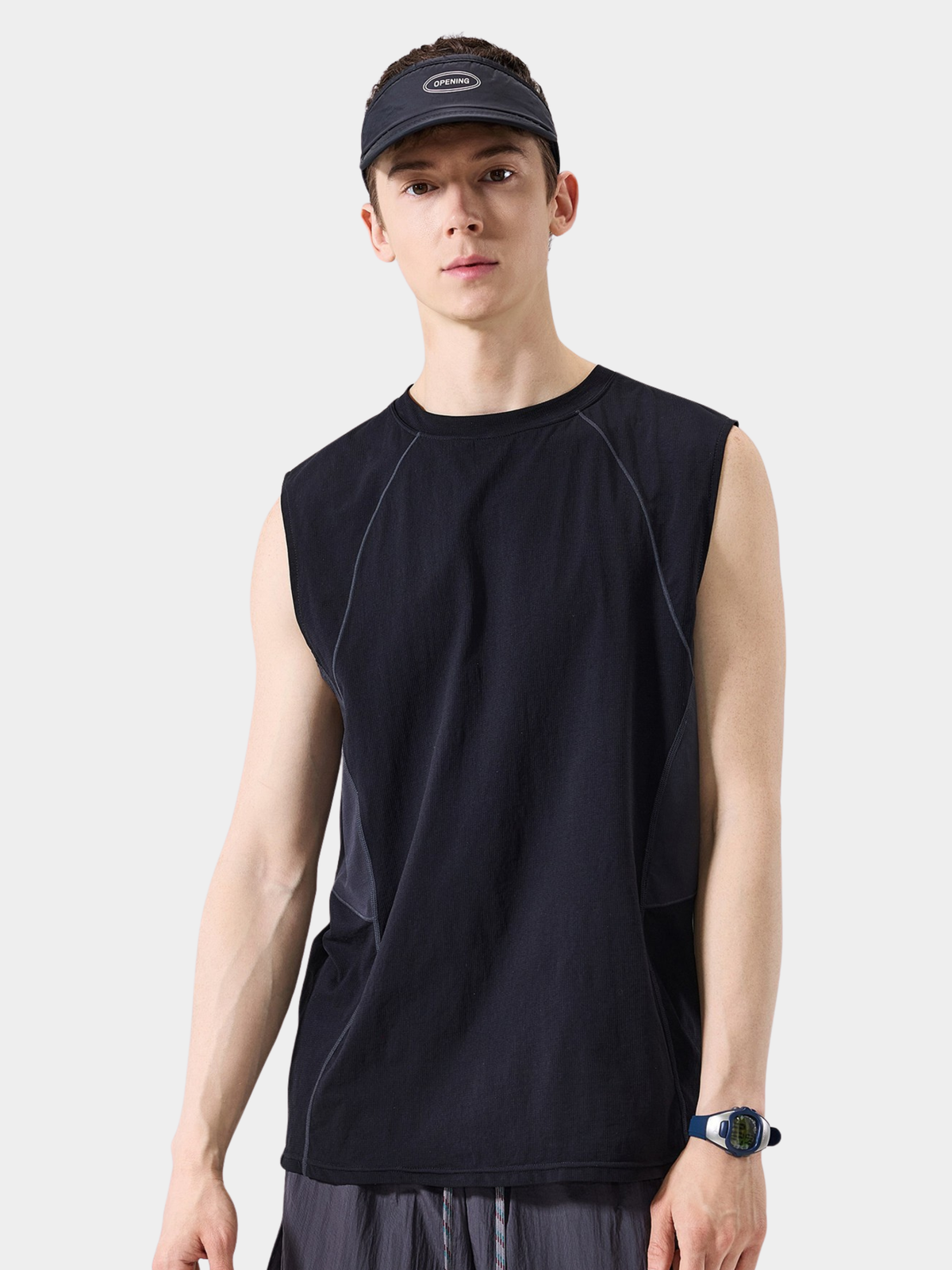 DashPuff – Unisex UPF 100+ schnelltrocknendes ärmelloses Tanktop