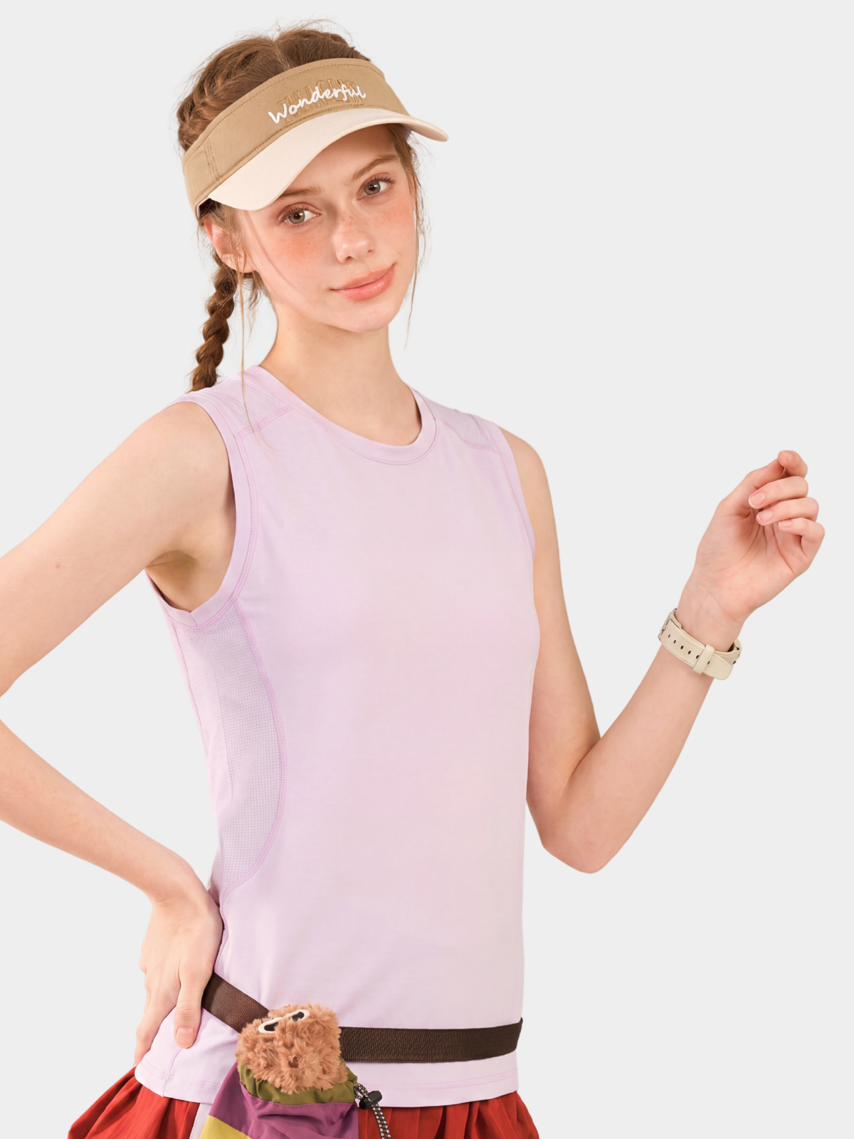 Ashvision – Kühlendes Damen-Funktions-Tanktop aus schnelltrocknendem Mesh-Material