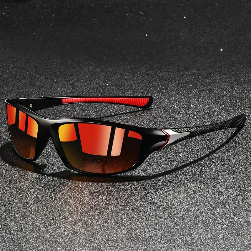 Sport-Stil Polarisierte Sonnenbrille Ultraleichter Brillenrahmen Schutzbrille