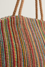 Alkanet Jute Clam-Shaped Bag