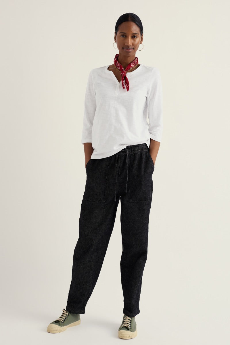 Carlyon Top in GOTS-Certified Organic Cotton Jersey