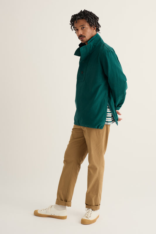 Herren-Pullover aus Bio-Baumwolle, Clay Stone