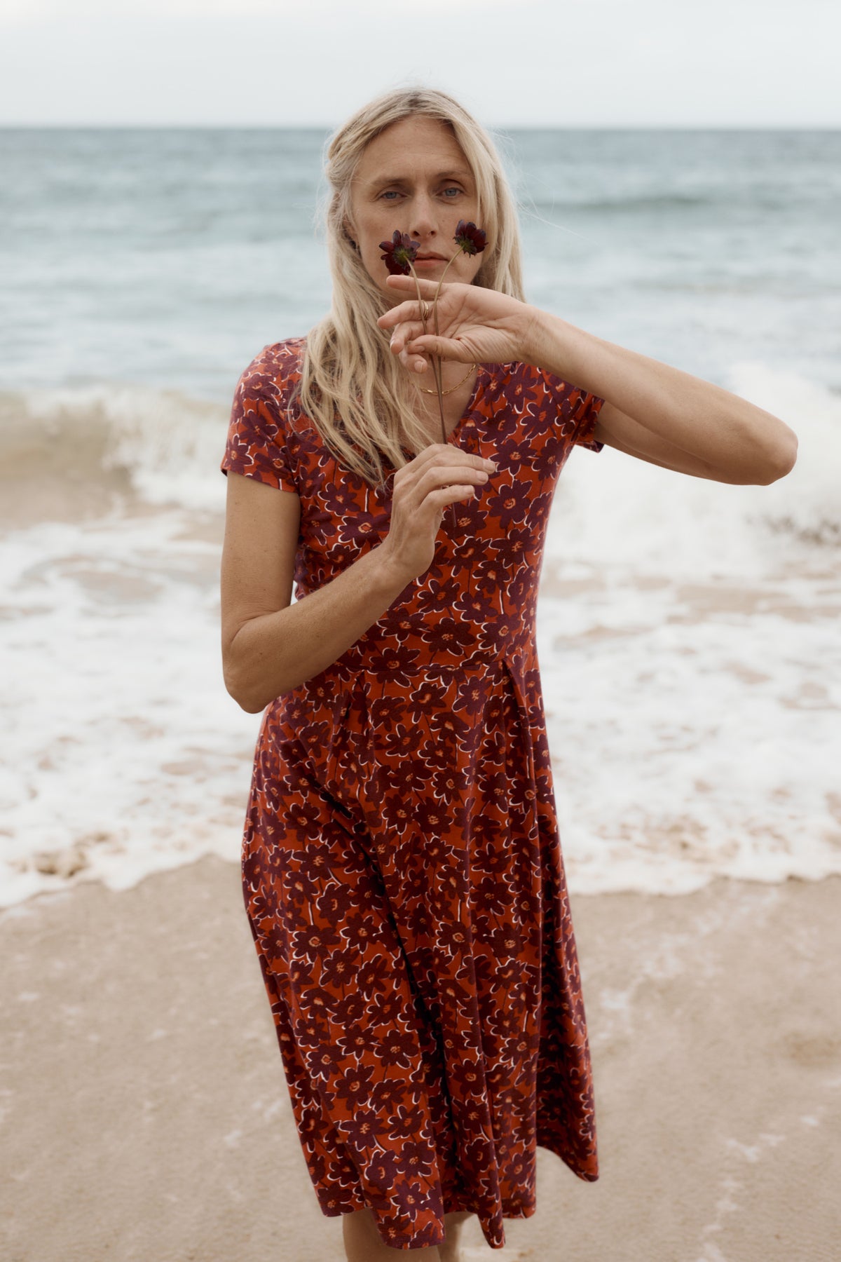 Pier View Jersey Dress