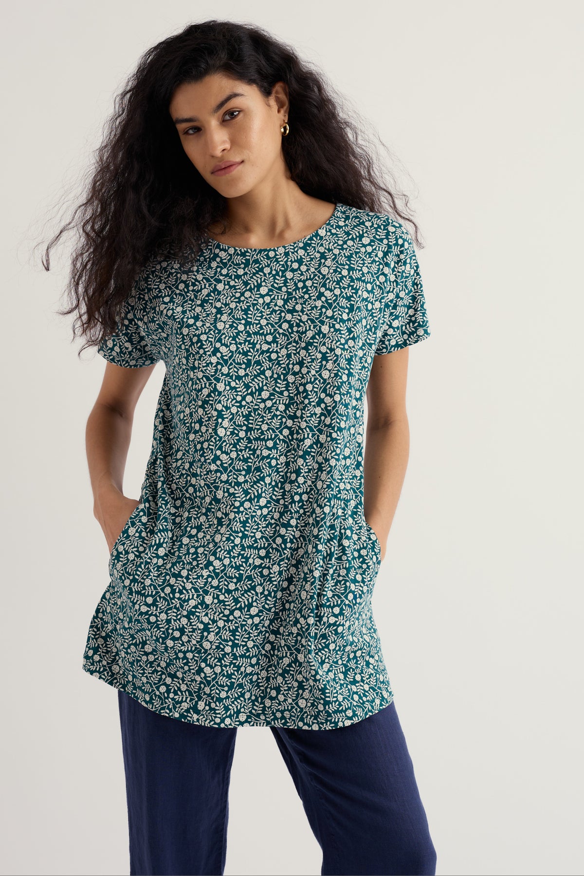 Ocean Gaze Jersey-Tunika