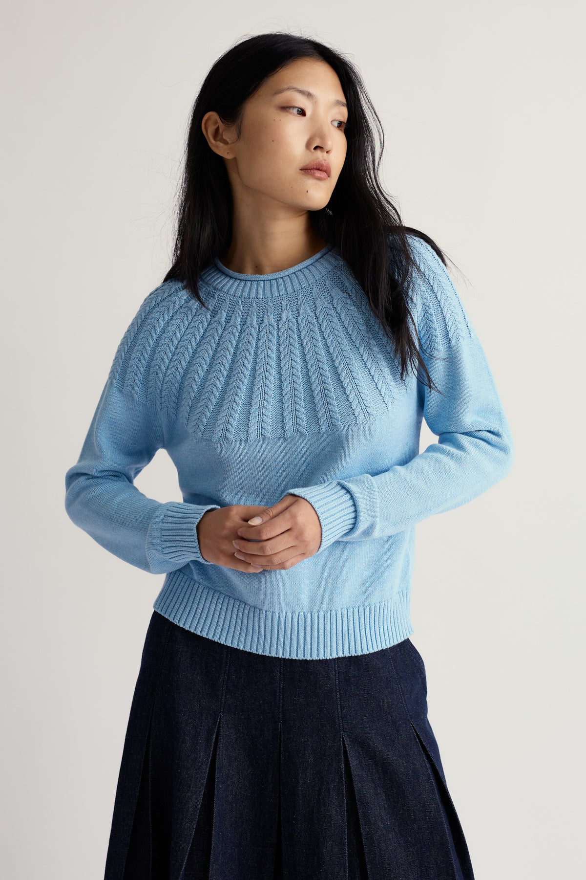 Stone Chat Pullover aus Bio-Baumwolle
