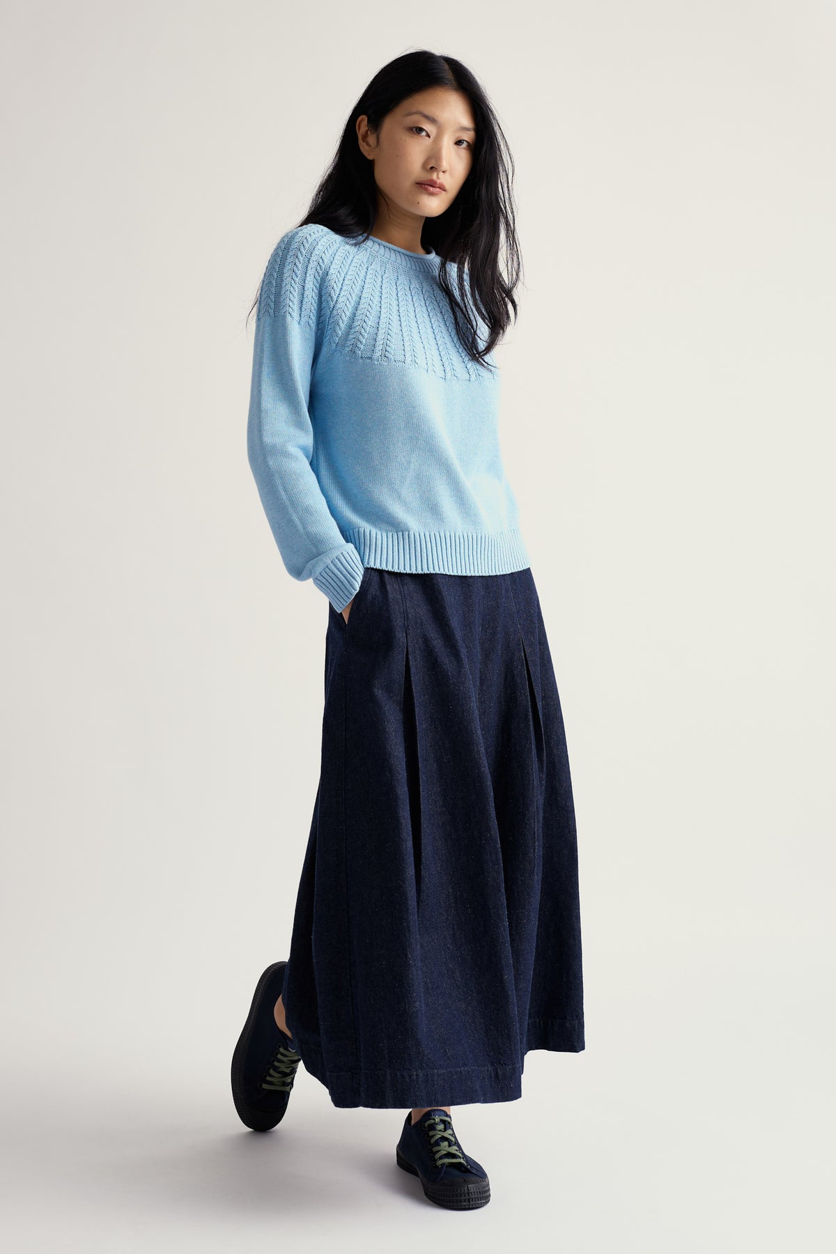 Stone Chat Pullover aus Bio-Baumwolle