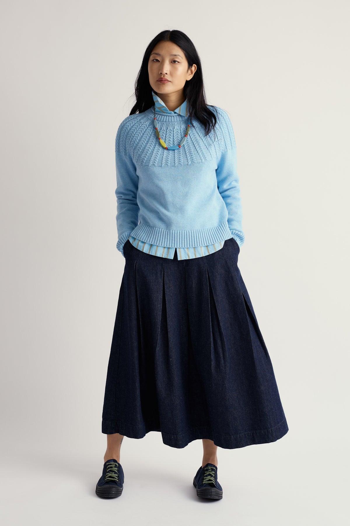 Stone Chat Pullover aus Bio-Baumwolle