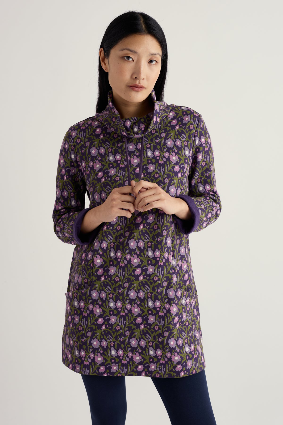 Formative bedruckte Jersey-Tunika