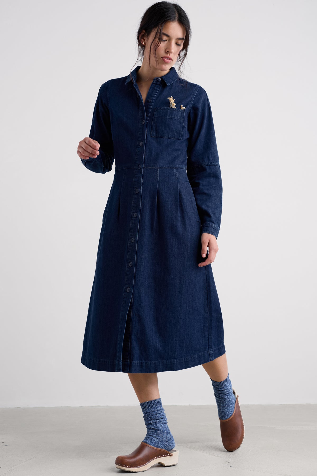 Outlines Hemdblusenkleid