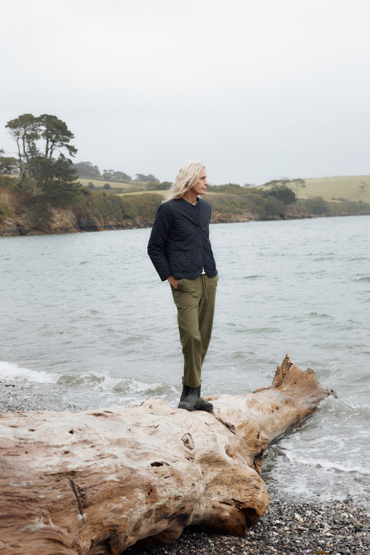 Sholl Trouser in Organic Cotton Canvas