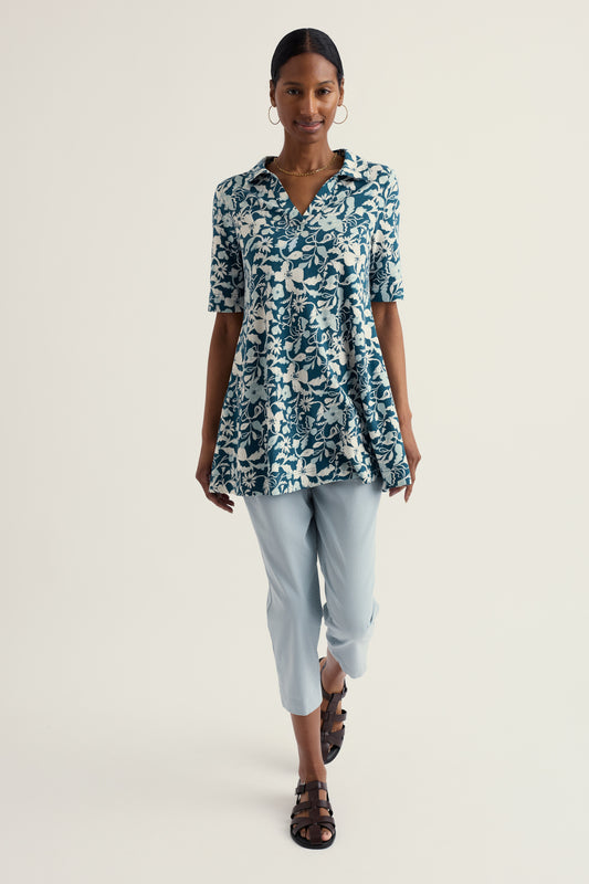 Kosow Collared A-Line Tunic