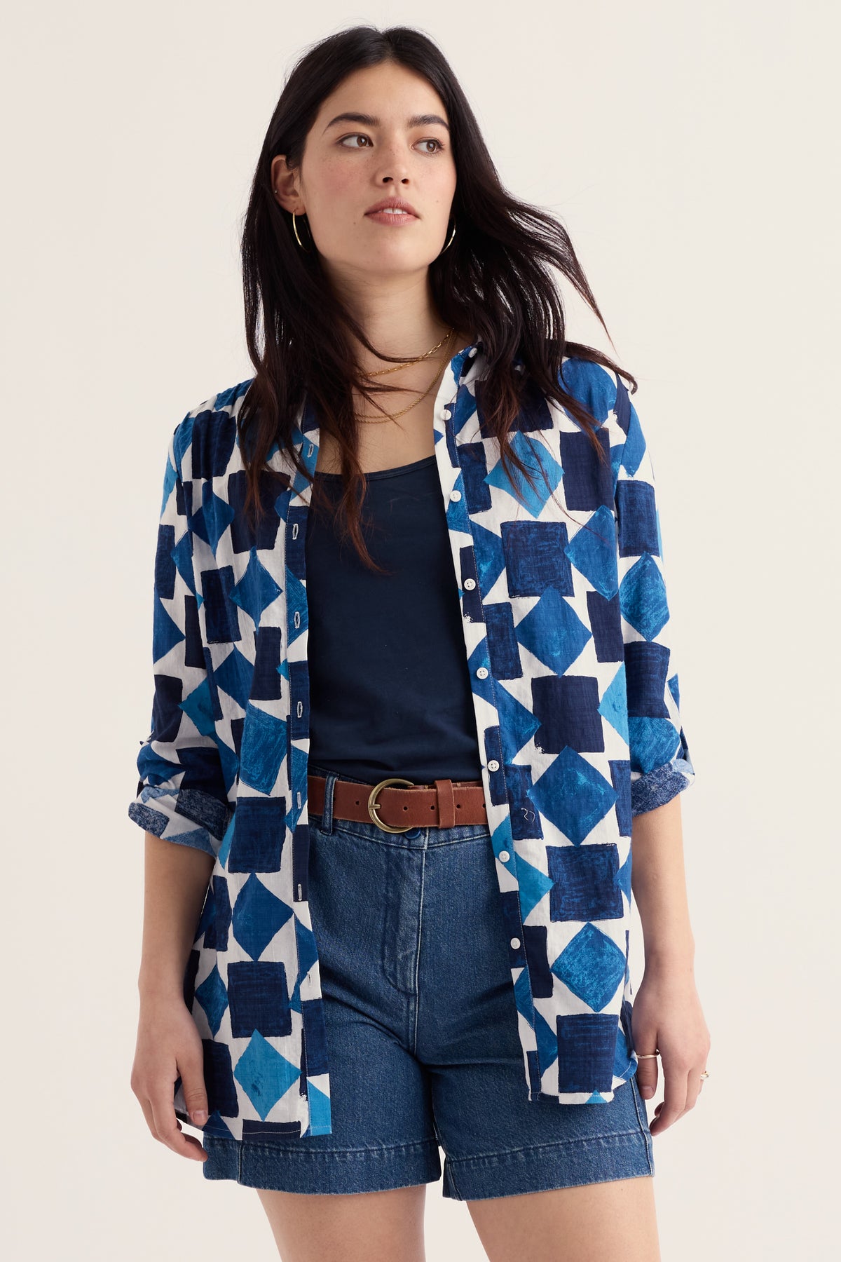 Wren Flutter Longline Shirt