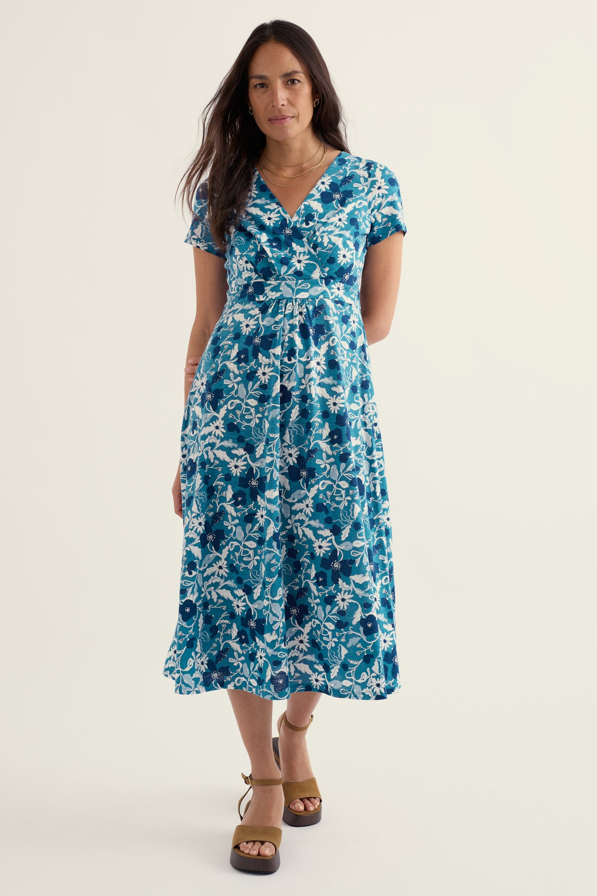 Chapelle-Kleid aus GOTS-zertifiziertem Bio-Baumwolljersey
