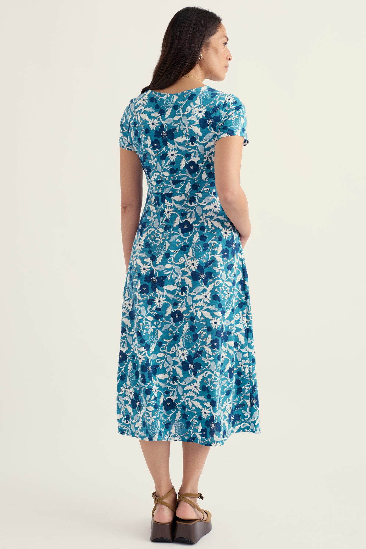 Chapelle-Kleid aus GOTS-zertifiziertem Bio-Baumwolljersey
