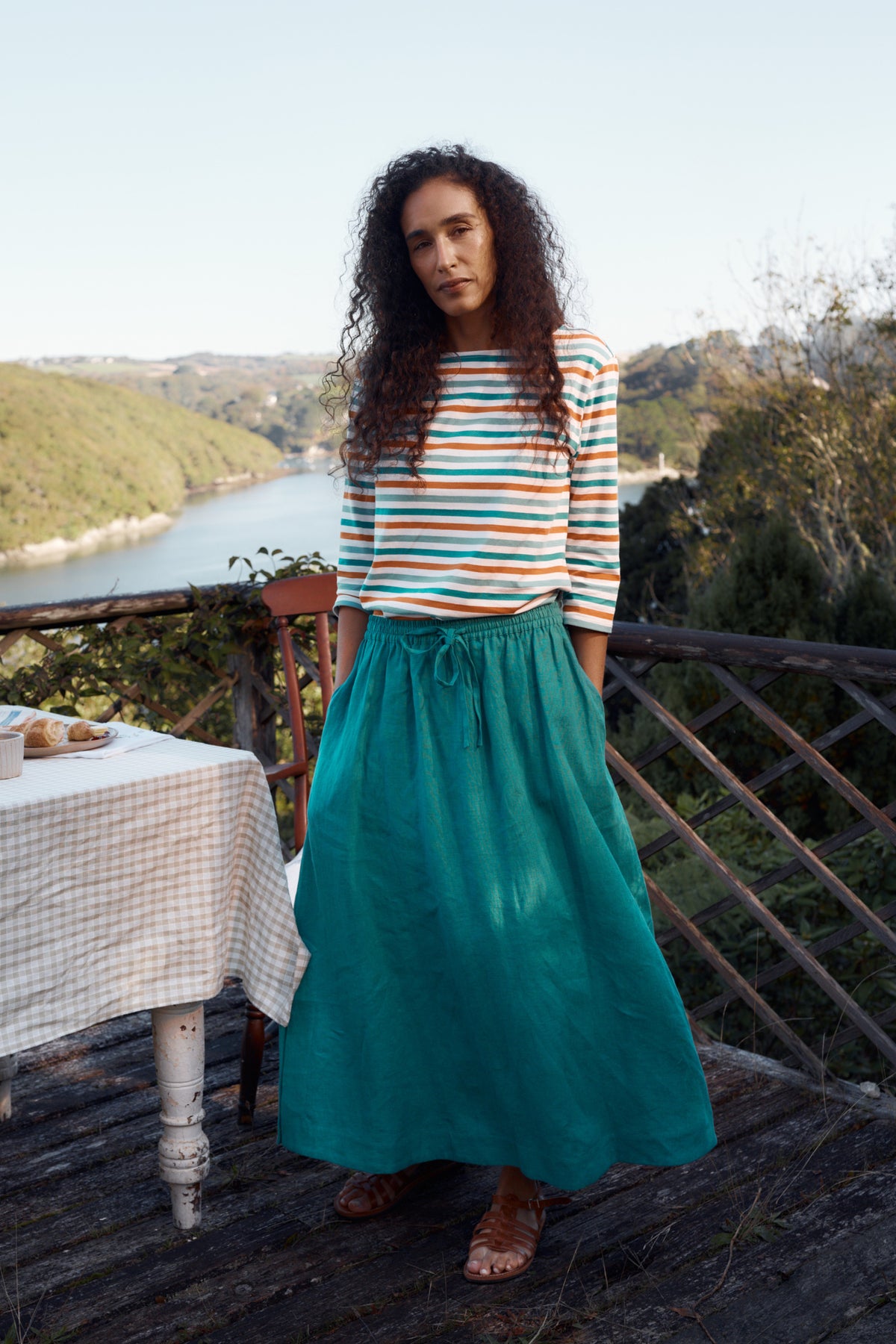 Kaye Linen Skirt