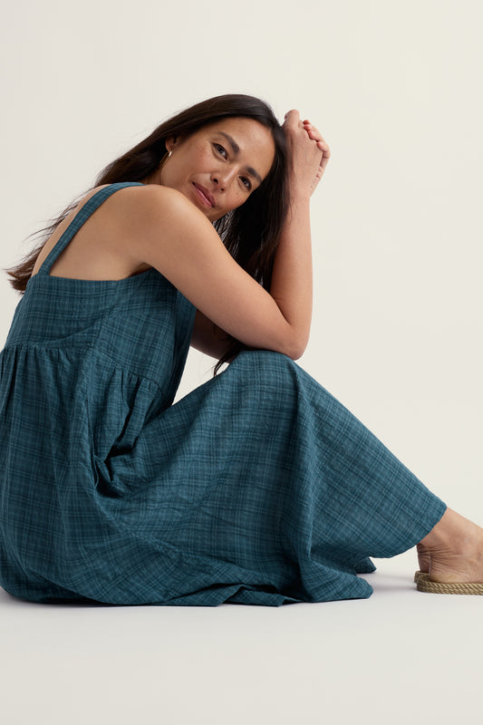 Laity Empire Line Midi Dress