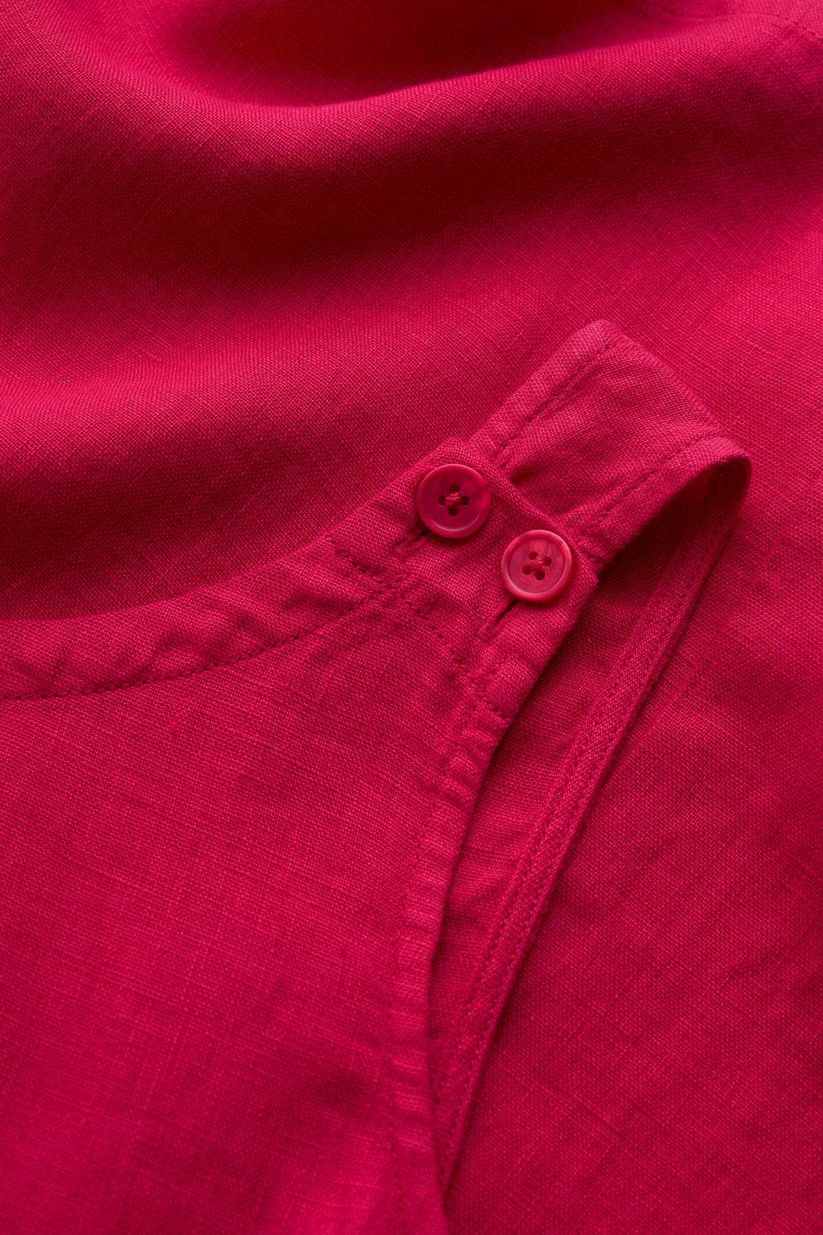 Leinen-Schürzenkleid in Salt Weave