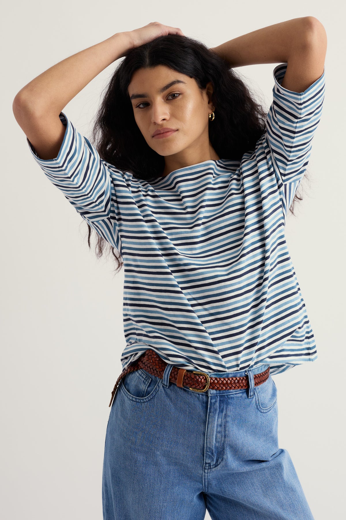 Tremayne Quay Jersey Top in GOTS Organic Cotton