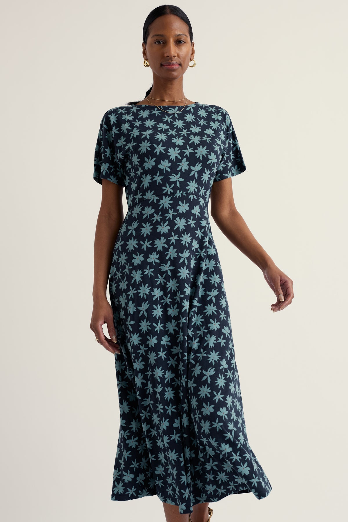 Mirva Midi Jersey Dress