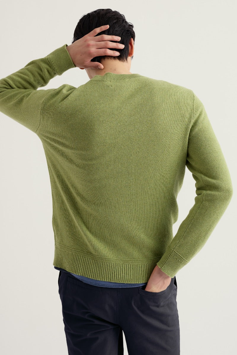Strickpullover aus Bio-Baumwolle Moorstone für Herren